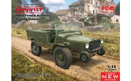 ICM 1:35 - Laffly V15T French Towing Vehicle
