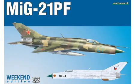Eduard Kit 1:72 Weekend - MiG-21PF