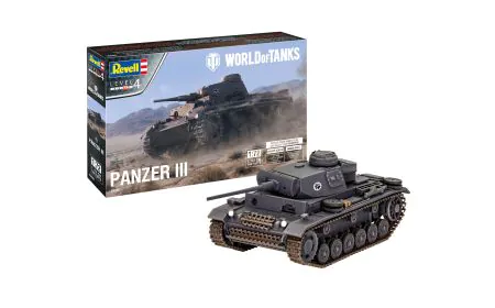 Revell World of Tanks 1:72 - PzKpfw III Ausf. L