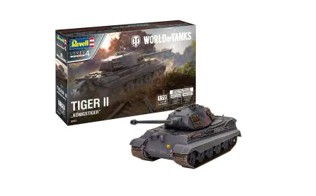 Revell World of Tanks 1:72 - Tiger II Ausf. B "Konigstiger"