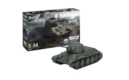 Revell World of Tanks 1:72 - T-34