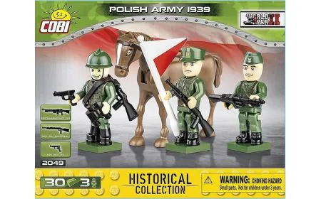 Cobi - Small Army - Polish Army Figures (3 Figs)