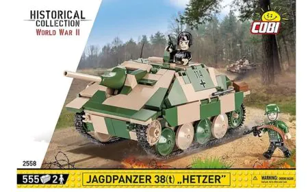 Cobi - Historical Collection - Jagdpanzer 38 (Hetzer) 540 Pc