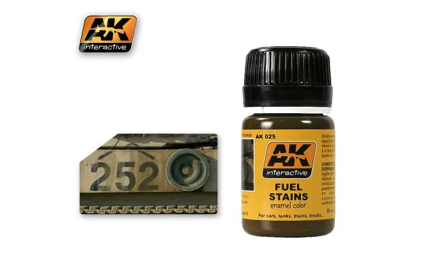 AK Interactive Wash 35ml Fuel Stains