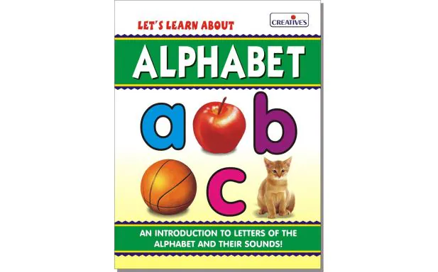 * Creative Books - Let's Learn About- Alphabet (Board Book)
