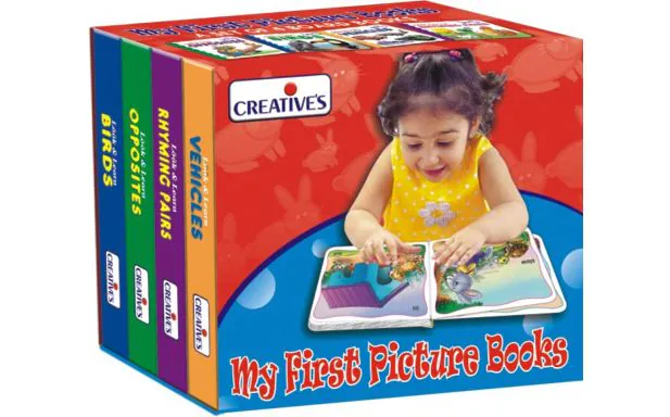 * Creative Books - My First Picture Books (4 Board Books)