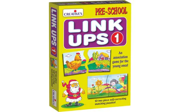 * Creative Early Years - Link Ups 1 (10 two piece Puzzles)