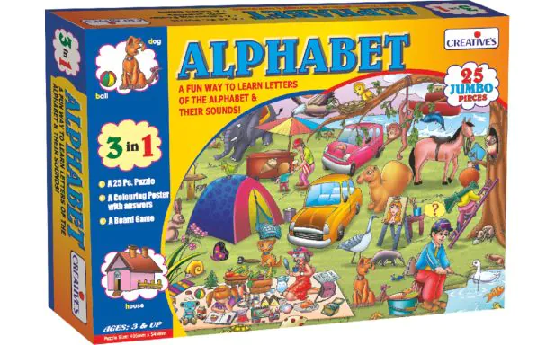 * Creative Pre-School - Alphabet- Puzzles
