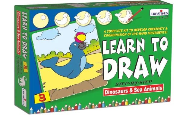 * Creative Games - Learn to Draw - Dinosaurs and Sea