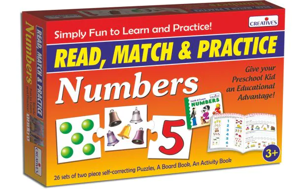 * Creative Pre-School - Read Read and Match - Numbers