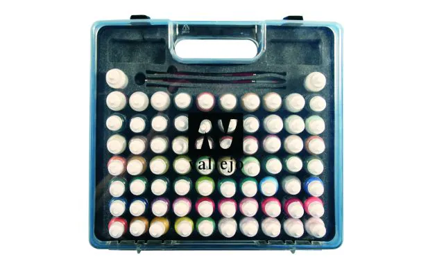 AV Vallejo Model Color Set - Hobby Box (72 colours + case)