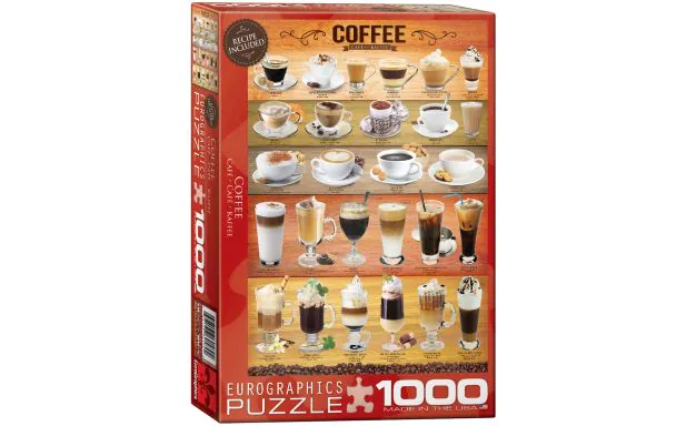 Eurographics Puzzle 1000 Pc - Coffee