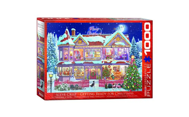 Eurographics Puzzle 1000 Pc - Getting Ready for Christmas