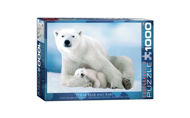 Eurographics Puzzle 1000 Pc - Polar Bear & Baby