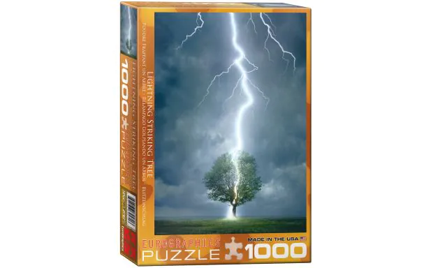 Eurographics Puzzle 1000 Pc - Lightning Striking Tree