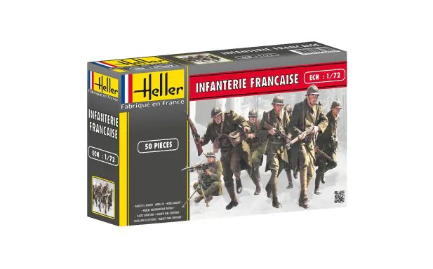 Heller 1:72 - Infanterie Francaise (French Infantry)