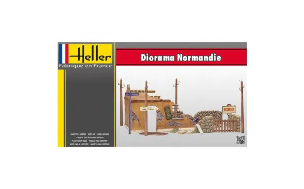 Heller 1:35 - Normandy Ruin Diorama