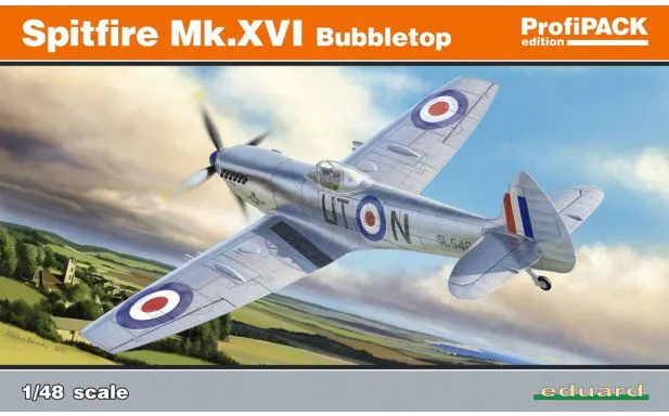 Eduard Kit 1:48 Profipack - Spitfire Mk.XVI Bubbletop