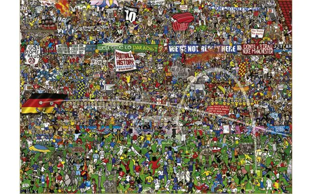 Heye Puzzles - 3000 pc - Mishmash, Football History