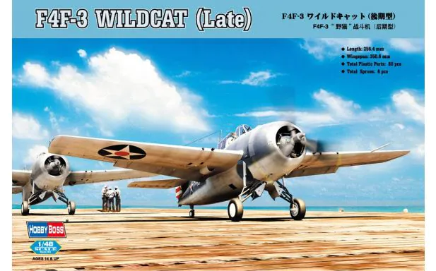 Hobbyboss 1:48 - F4F-3 Wildcat (Late)