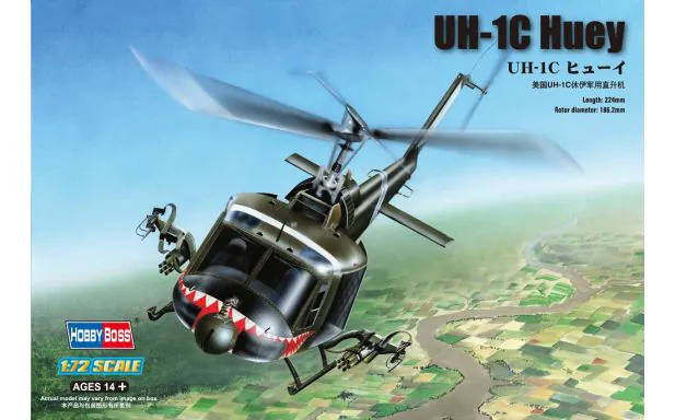 Hobbyboss 1:72 - UH-1C Huey