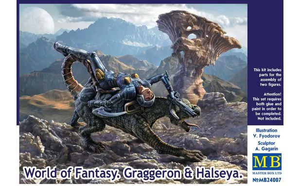 Masterbox 1:24 - World of Fantasy - Graggeron & Halseya