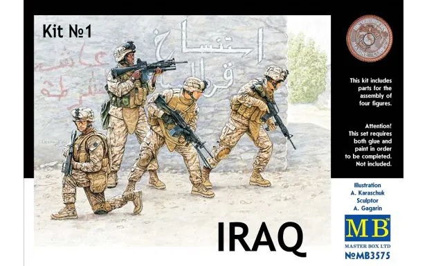 Masterbox 1:35 - Iraq Kit 1 - US Marines
