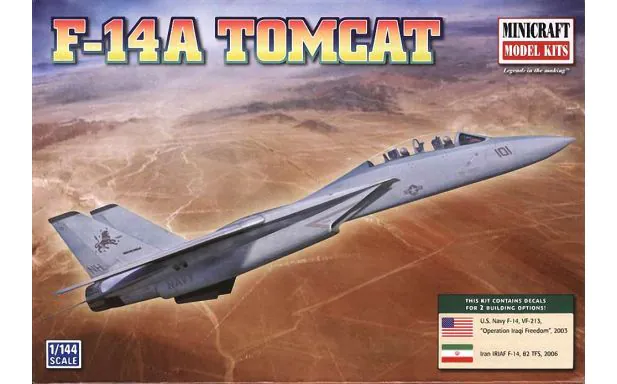 * Minicraft 1:144 - F-14A Tomcat USN w/ Options