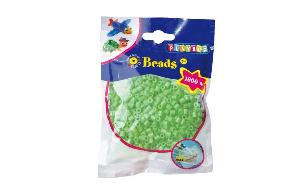 * Playbox - Beads (green pastel) - 1000 pcs - Refill 17