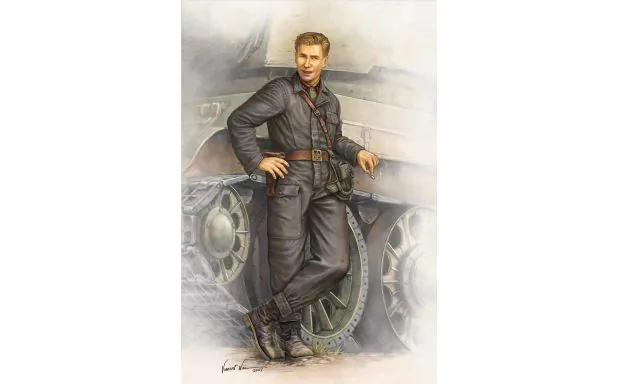 Trumpeter 1:16 - WWII Soviet Army 1942 Tank Crew Figure