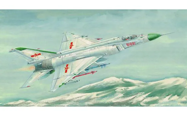 Trumpeter 1:72 - Shenyang F-8II Finback B