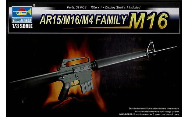 Trumpeter 1:3 - AR15/M16/M4 Family- M-16