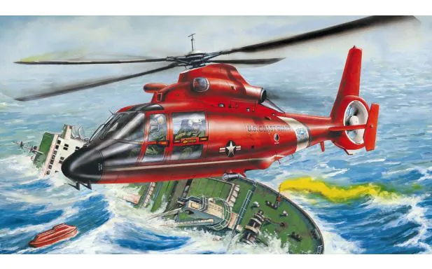 Trumpeter 1:48 - Heli-US HH-65A Dolphin
