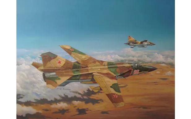 Trumpeter 1:48 - Mikoyan MiG-23MF Flogger G
