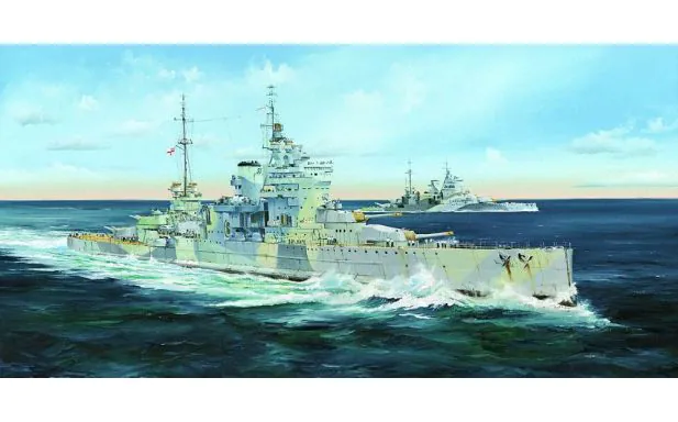 Trumpeter 1:350 - HMS Queen Elizabeth Battleship (1943)