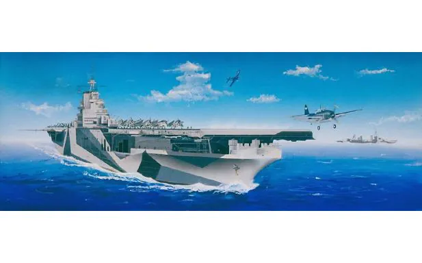 Trumpeter 1:350 - USS Ticonderoga Carrier CV-14