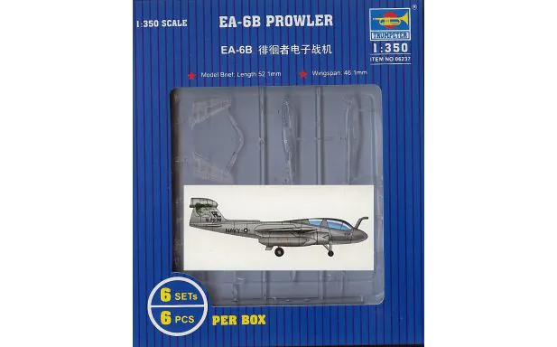 Trumpeter 1:350 - Grumman EA-6B Prowler (6 pcs)
