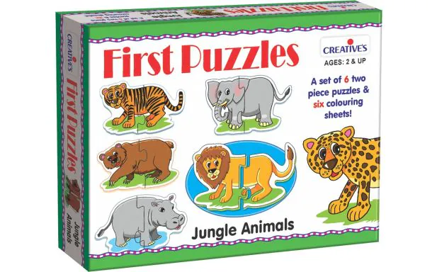 * Creative Educational - First Puzzles - Jungle Animals