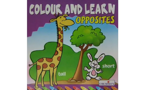 * Creative Books - Colour N Learn-Opposites