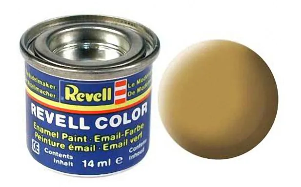 Revell Enamels - 14ml - Sandy Yellow Matt