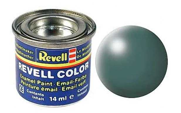 Revell Enamels - 14ml - Leaf Green Silk