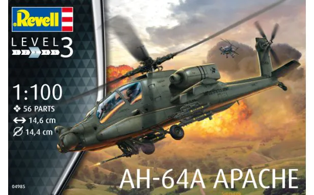 Revell 1:100 - AH-64A Apache