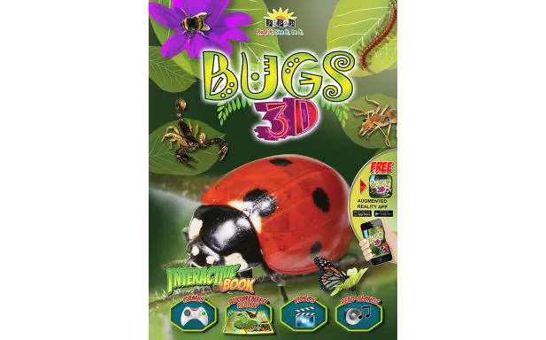 * Popar 3D - Bugs Book (Hardcover)