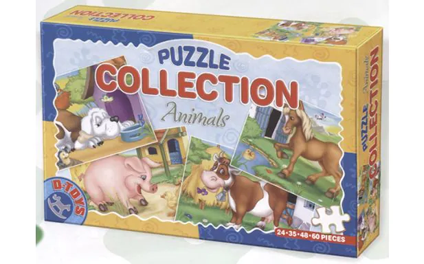 * D-Toys - Puzzle Collection (24-35-48-60 Pcs) - Animals 1