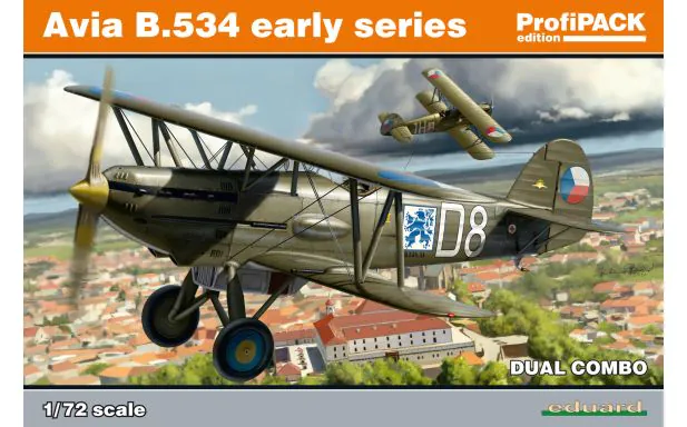 Eduard Kit 1:72 Dual Combo - Avia B-534 Early Series