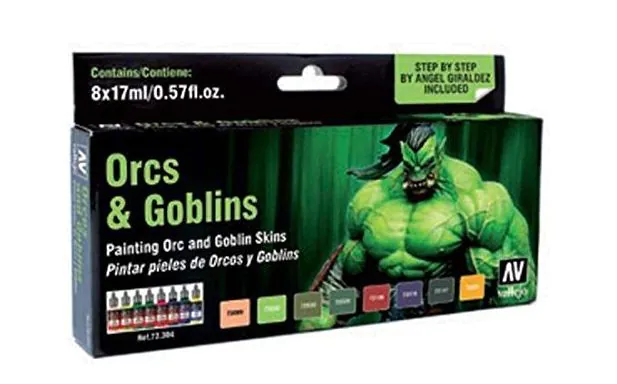 AV Vallejo Game Color - Set - Orcs & Goblins 17ml
