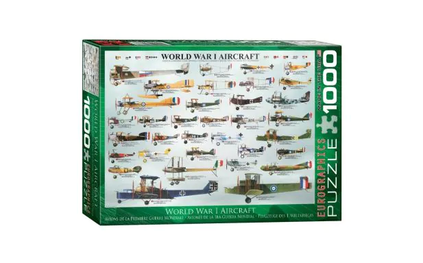Eurographics Puzzle 1000 Pc - WWI Aircraft