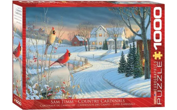Eurographics Puzzle 1000 Pc - Country Cardinals