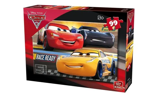 King Puzzles Disney 99 Pc - Cars 3