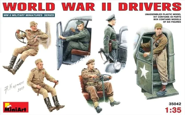 Miniart 1:35 - World War II Drivers